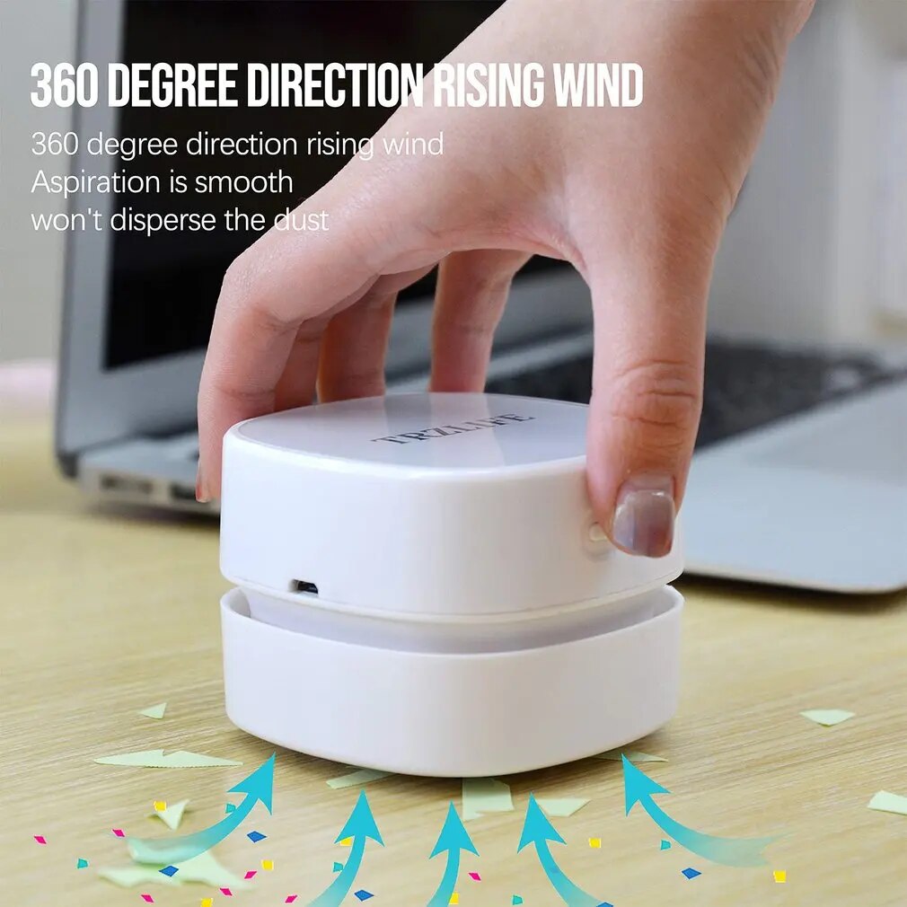 Mini 360 Degree Powerful Vacuum Cleaner