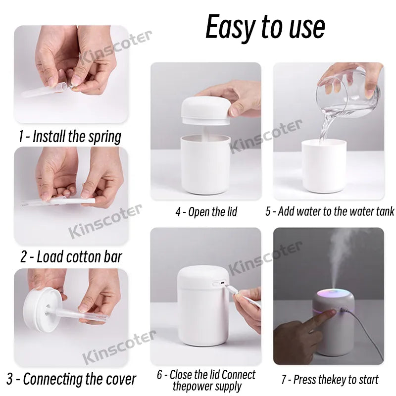 MINI Portable Air Humidifier/Diffuser