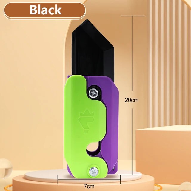 3D Printed stress relief fidget knife