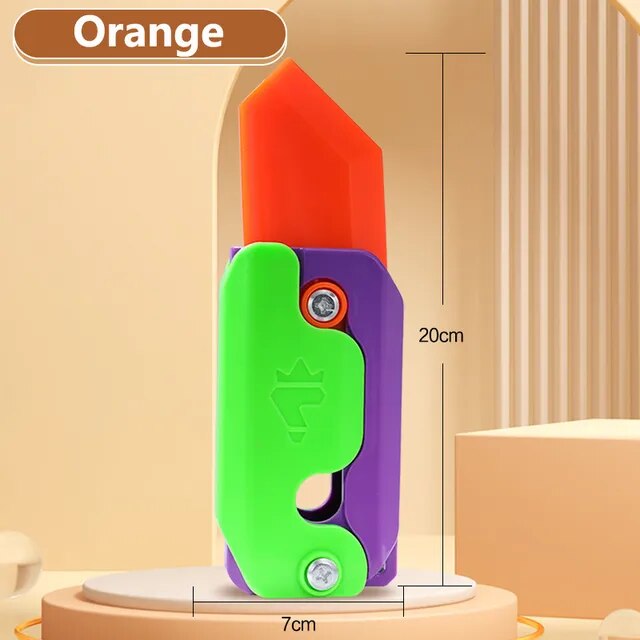 3D Printed stress relief fidget knife