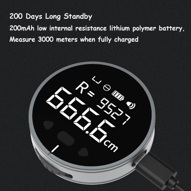 Mini Rolling Digitatal Measuring tape