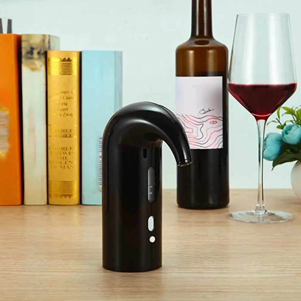 Electric Wine Pourer Aerator Dispenser Pump USB Rechargeable Cider Decanter Pourer Wine Accessories For Bar Home Use