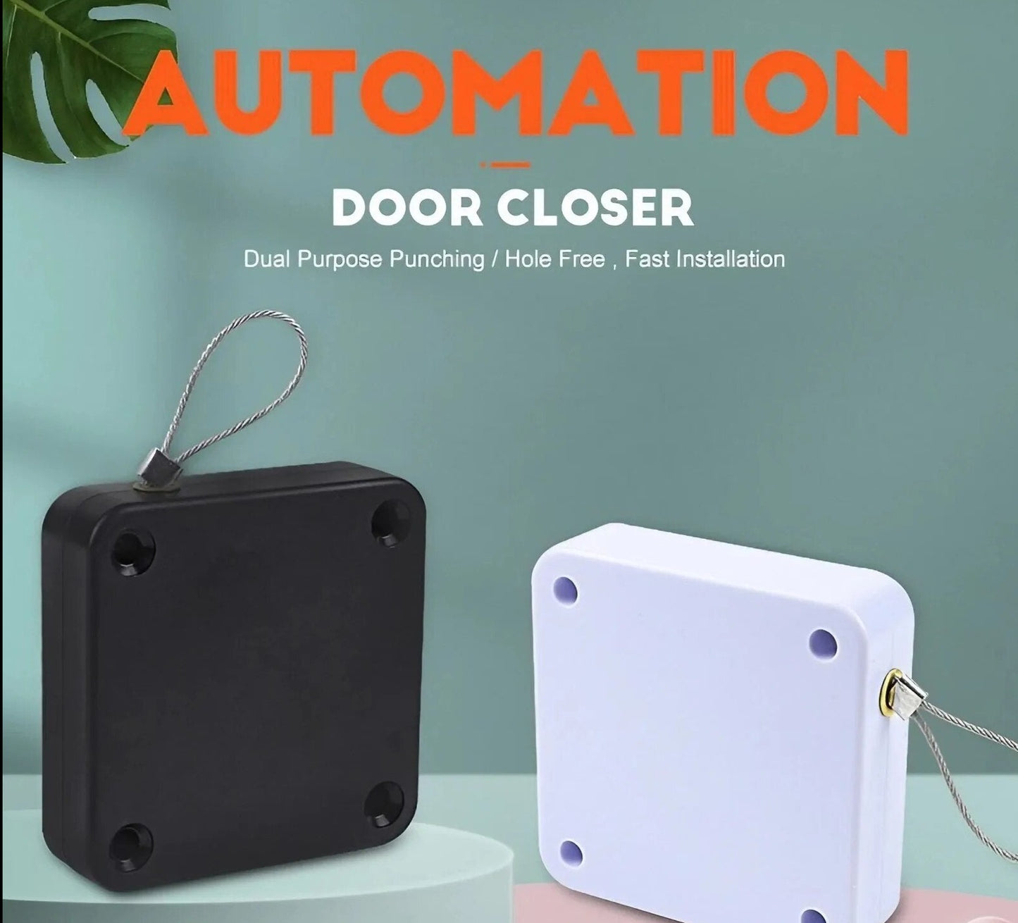 Auto Closer Automatc door closer (NEVER CLOSE A DOOR AGAIN)