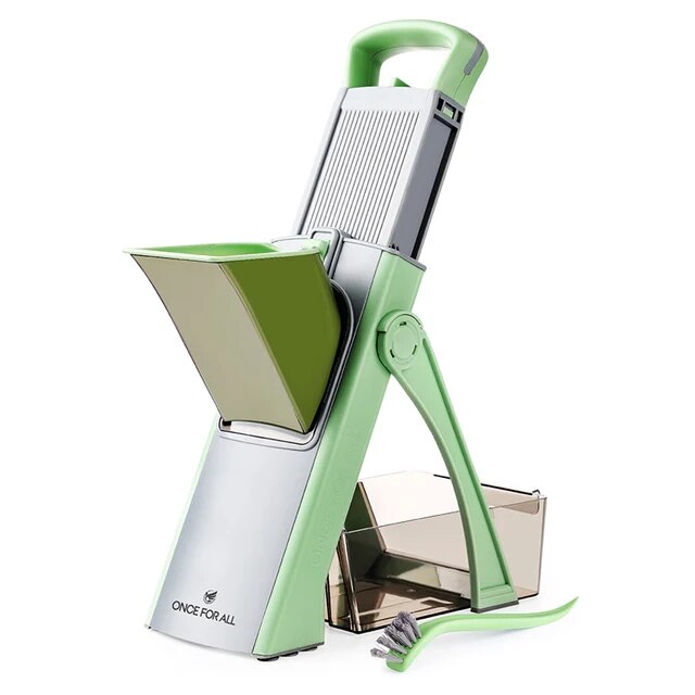 5 IN 1 Dicer, Slicer, Chopper And More!
