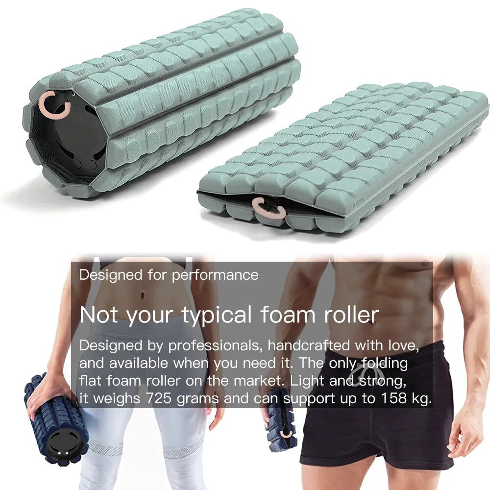 Foldable Foam Roller (Roll on the go)