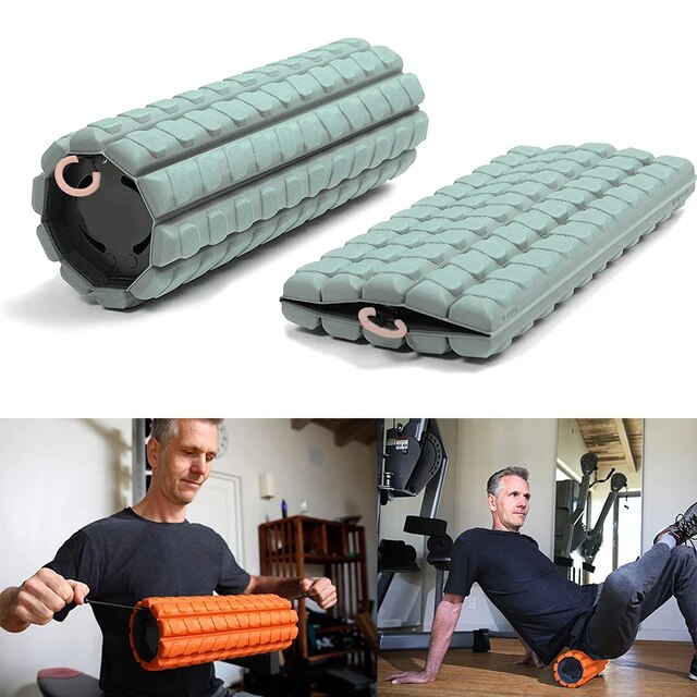 Foldable Foam Roller (Roll on the go)