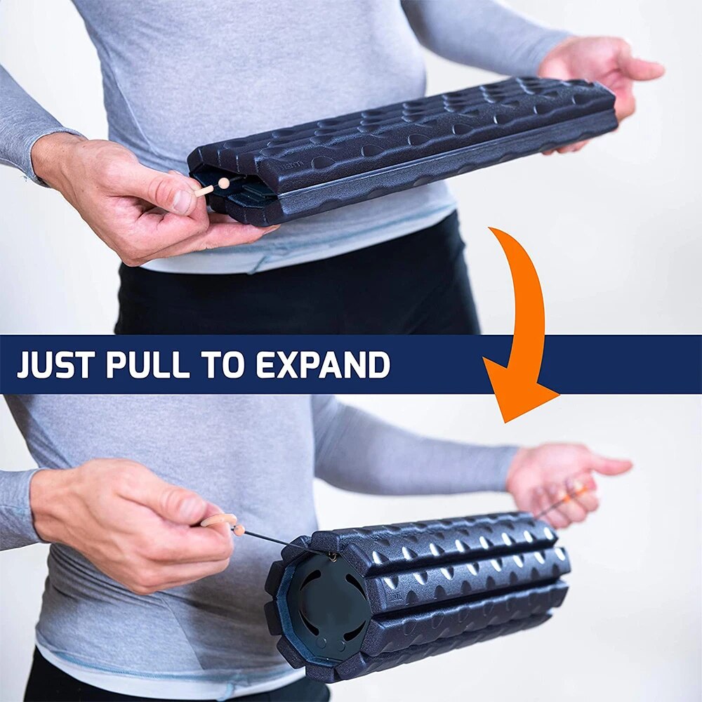 Foldable Foam Roller (Roll on the go)