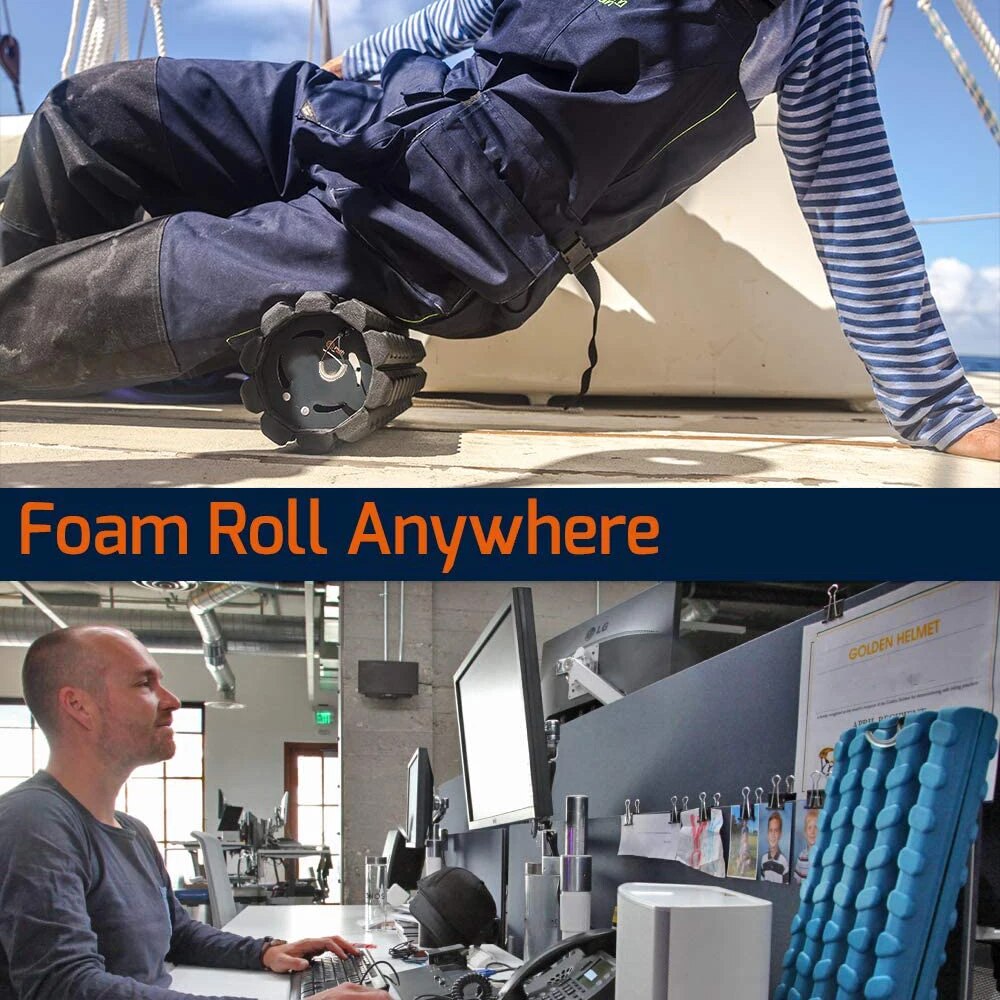 Foldable Foam Roller (Roll on the go)