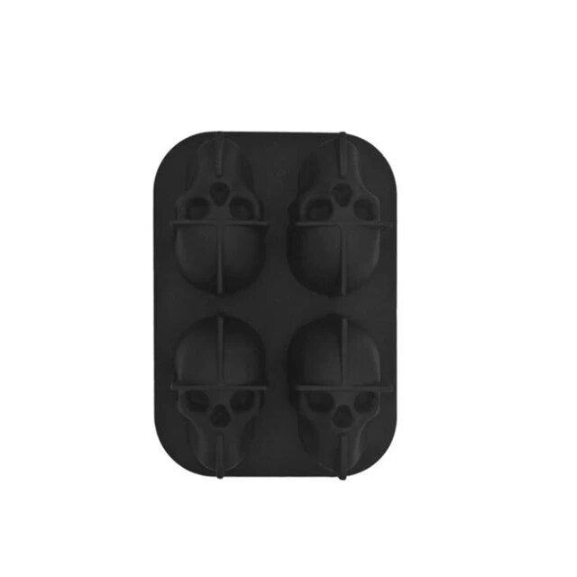 Skull Shape Ice Cube Maker
