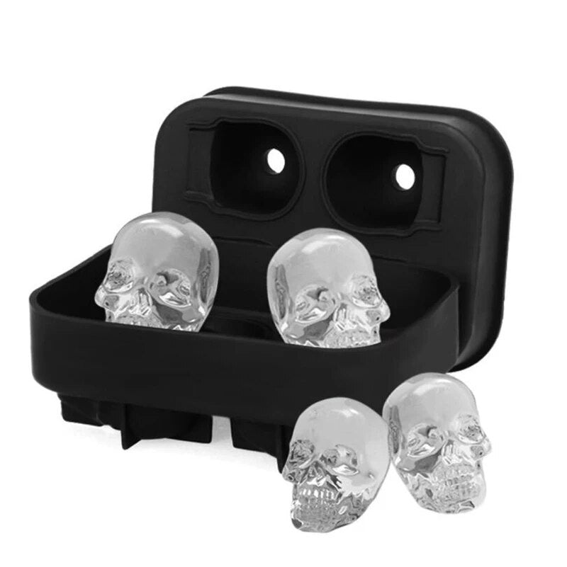 Skull Shape Ice Cube Maker