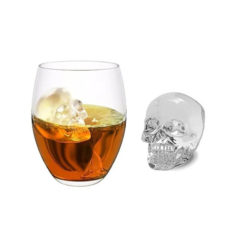 Skull Shape Ice Cube Maker