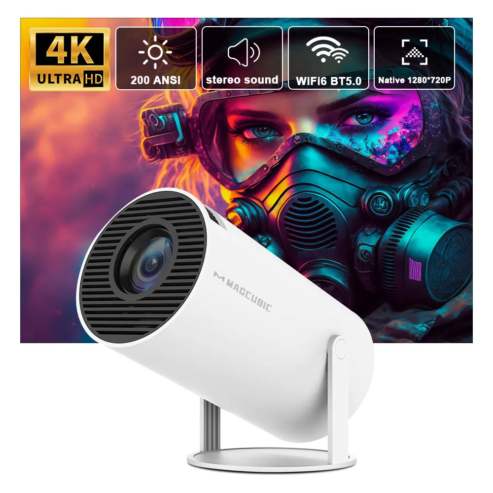 MINI Portable Projetor Perfect for movienight anywhere you want to go!