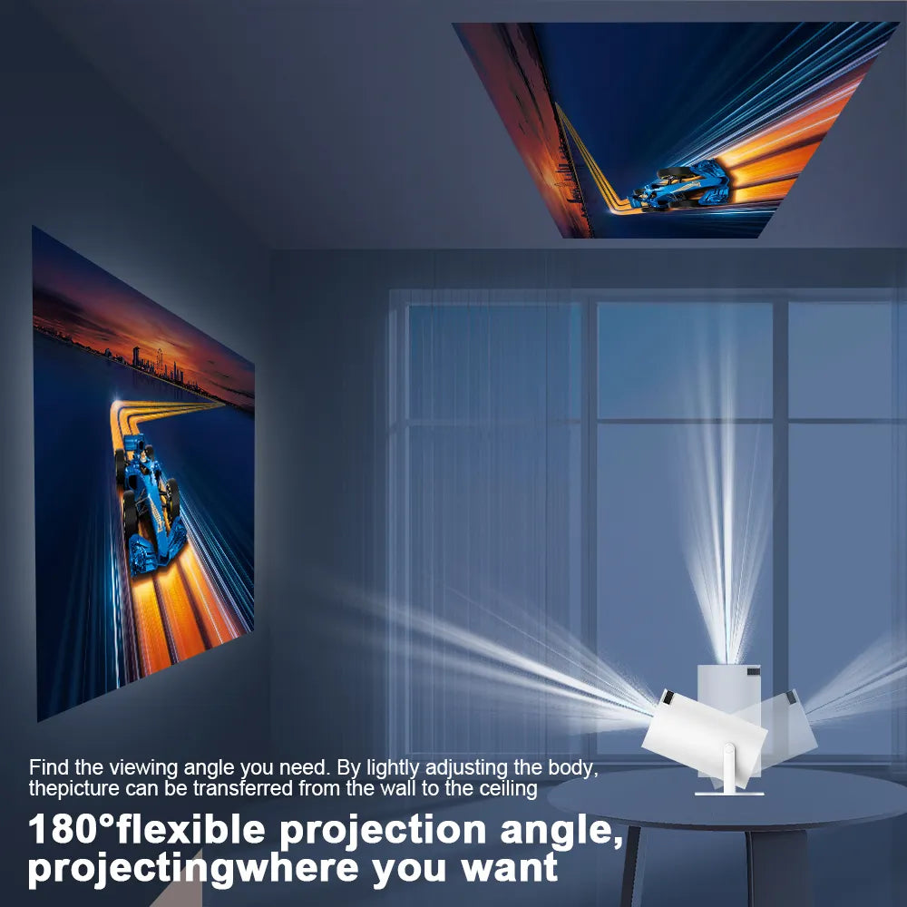 MINI Portable Projetor Perfect for movienight anywhere you want to go!