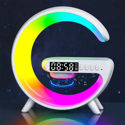 RGB Wireless Charging Alarm Clock